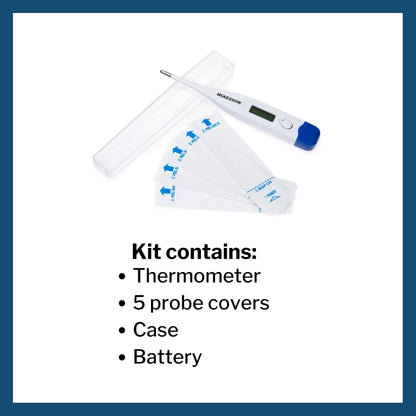 Digital Stick Thermometer McKesson Oral Probe Handheld, Packaging Type- Box