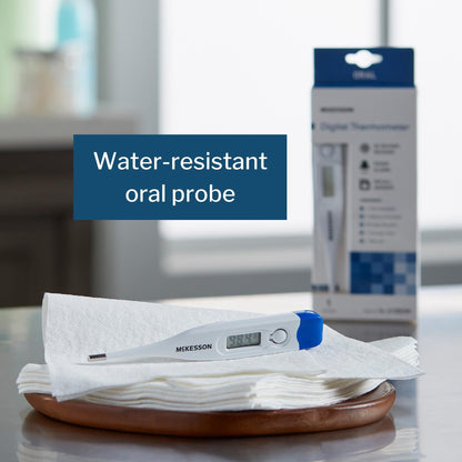 Digital Stick Thermometer McKesson Oral Probe Handheld, Packaging Type- Box