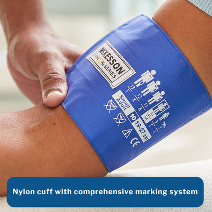 Aneroid Sphygmomanometer Unit McKesson LUMEON Small Adult Cuff Nylon Cuff 19 - 27 cm Pocket Aneroid, Packaging Type- Box