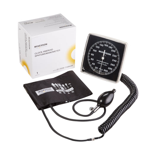 Aneroid Sphygmomanometer Unit McKesson LUMEON Adult Cuff Nylon Cuff 23 - 40 cm Wall Mount, Packaging Type- Each