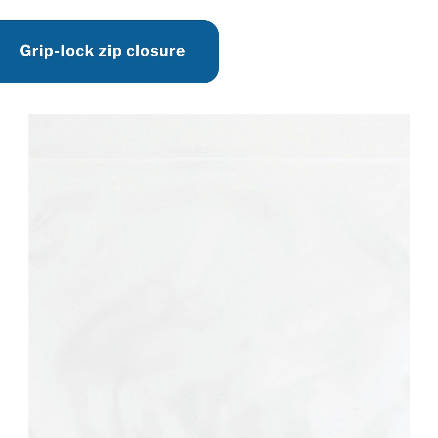Reclosable Bag McKesson 12 X 15 Inch Polyethylene Clear Zipper Closure, Packaging Type- Box