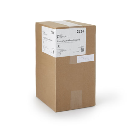 Glove Box Holder McKesson Prevent Vertical Mounted 1-Box Capacity Putty 3-7/8 X 6-1/2 X 11 Inch Plastic, Packaging Type- Each