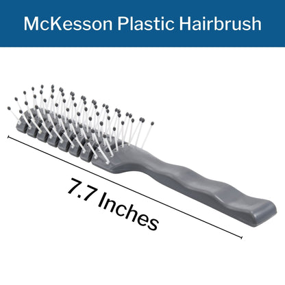 Hairbrush McKesson Plastic Bristles 7.7 Inch, Packaging Type- Box