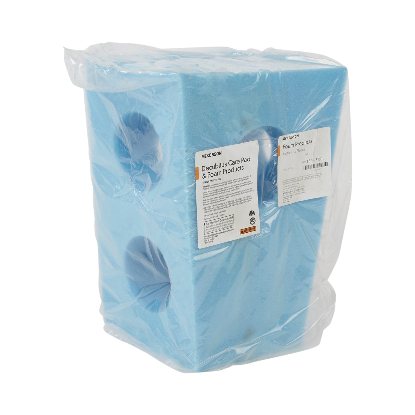 Carter Arm Elevator McKesson 12 W X 9 D X 16 H Inch Foam Freestanding, Packaging Type- Each