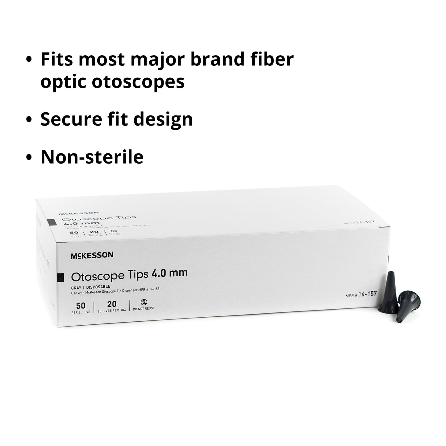 Ear Speculum Tip Plastic 4 mm Disposable, Packaging Type- Box