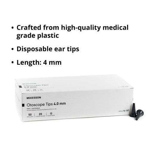 Ear Speculum Tip Plastic 4 mm Disposable, Packaging Type- Box