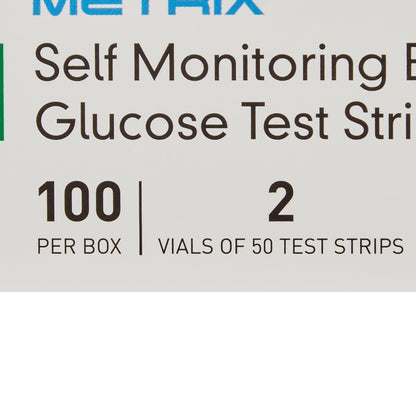 Blood Glucose Test Strips McKesson TRUE METRIX 100 Strips per Pack, Packaging Type- Box