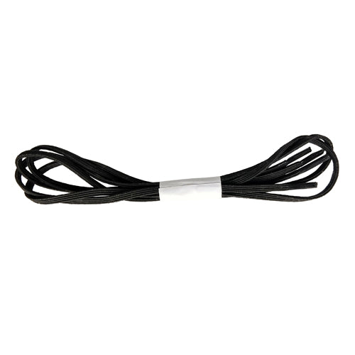 Fit To Be Tied Shoe Laces Elas-Black 24 pr