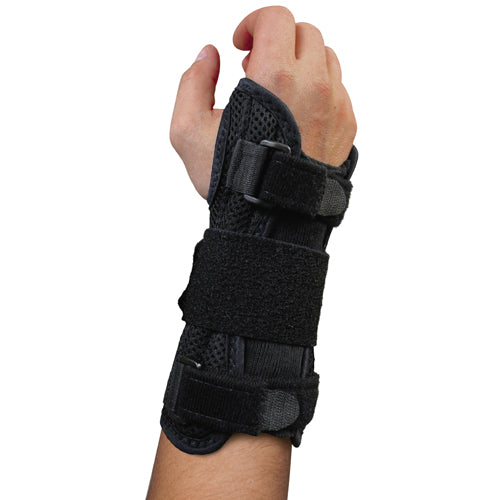 Blue Jay Dlx Wrist Brace Black for Carpal Tunnel Right Lg/XL