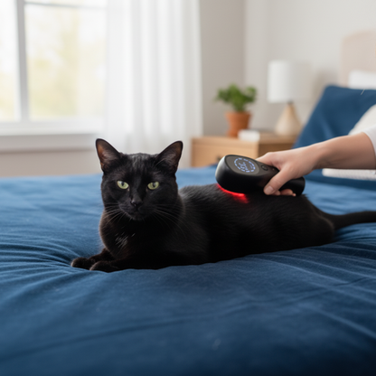 PurrEase Red Light Therapy Wand – Gentle Joint & Mobility Relief for Cats