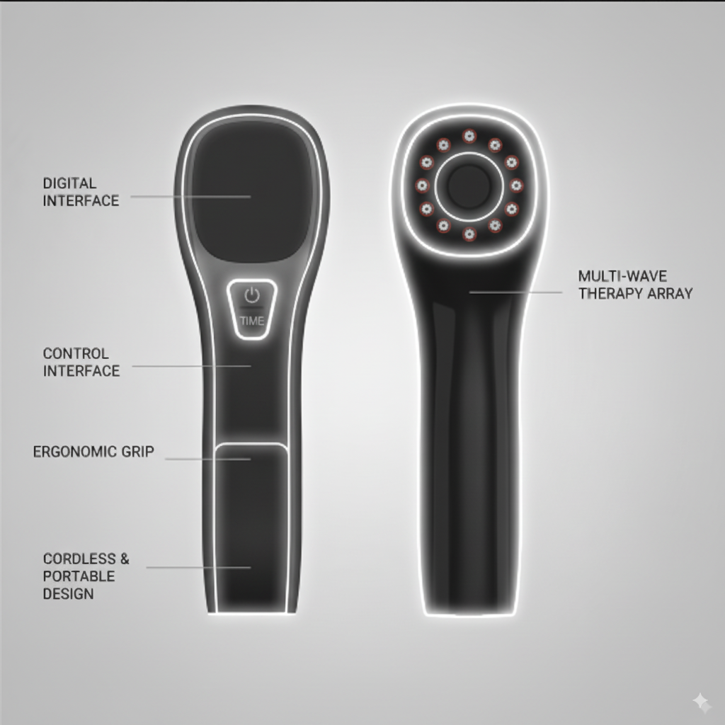 PurrEase Red Light Therapy Wand – Gentle Joint & Mobility Relief for Cats