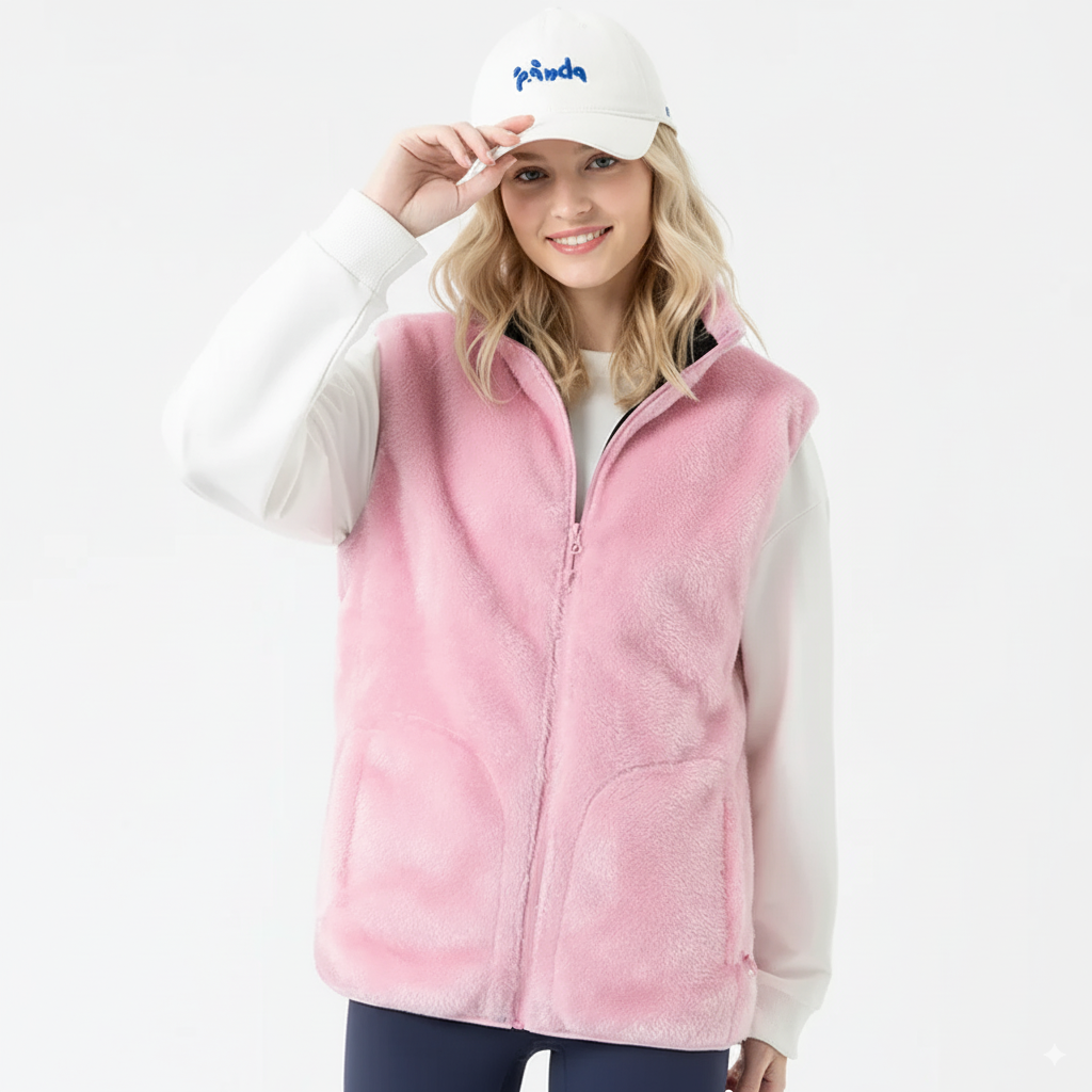 Heated Fleece Vest – Women’s Electric Jacket 8 Hours of Heat