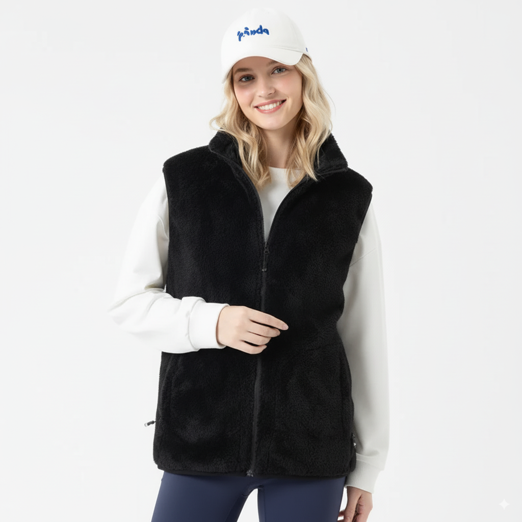 Heated Fleece Vest – Women’s Electric Jacket 8 Hours of Heat