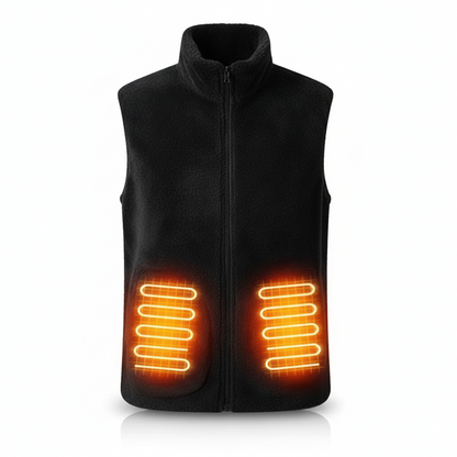 Heated Fleece Vest – Women’s Electric Jacket 8 Hours of Heat