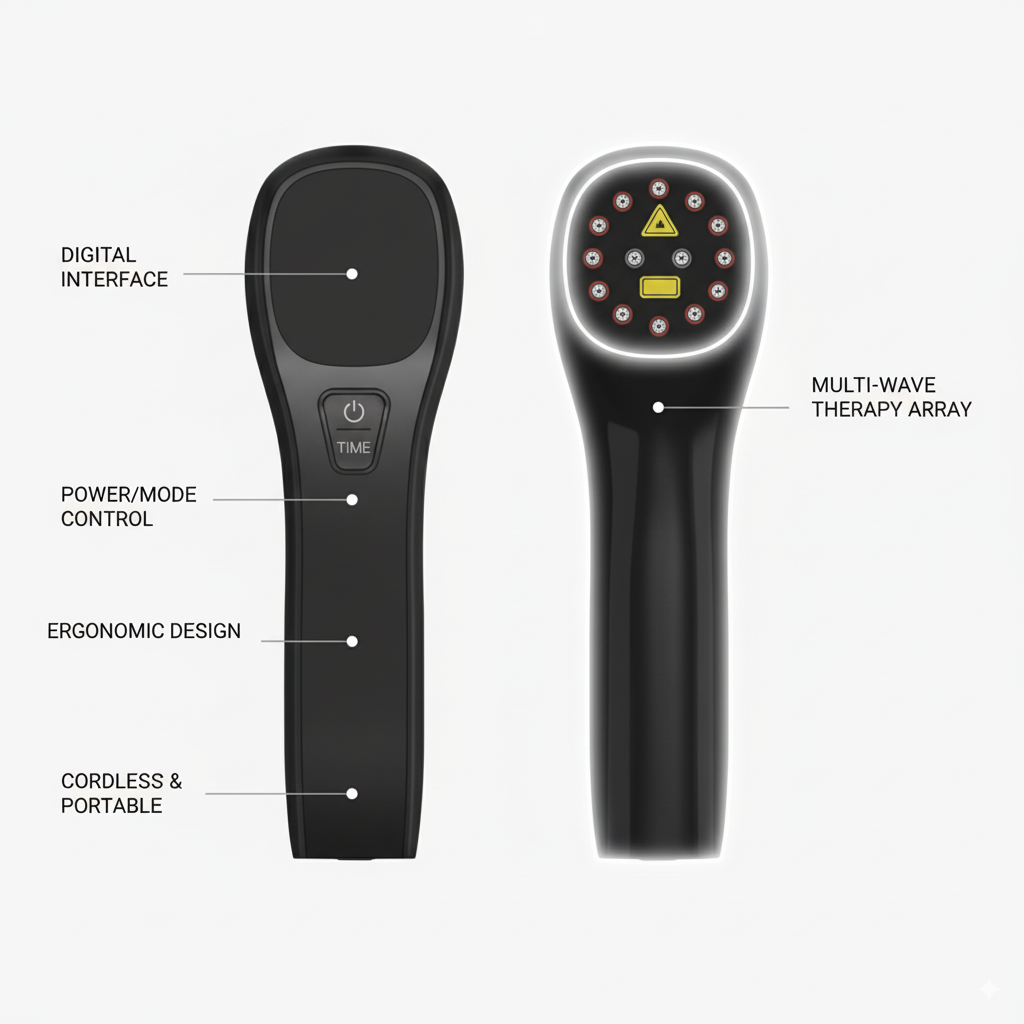 GlowPaws Red Light Therapy Wand – Gentle Joint Relief for Dogs