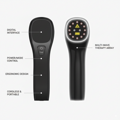 GlowPaws Red Light Therapy Wand – Gentle Joint Relief for Dogs