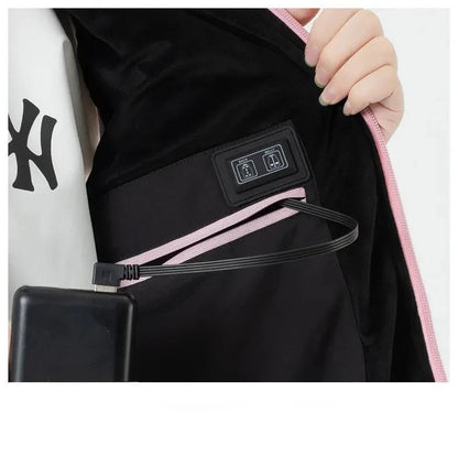 Heated Fleece Vest – Women’s Electric Jacket 8 Hours of Heat