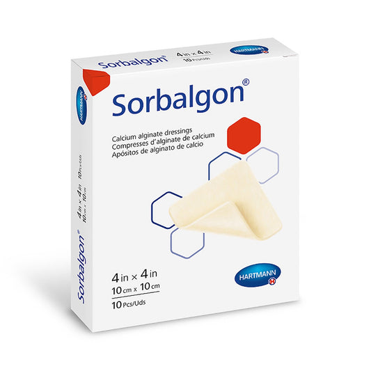Alginate Dressing Sorbalgon 2 X 2 Inch Square,  Packaging Type- Each