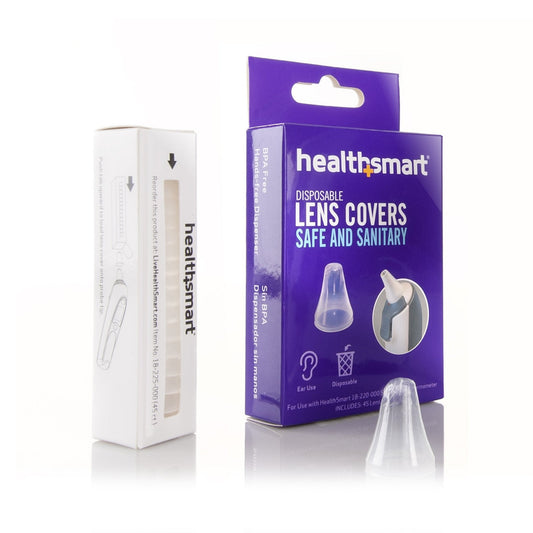 Tympanic Thermometer Probe Cover HealthSmart For use with HealthSmart® Standard Digital Ear Thermometer 45 per Box