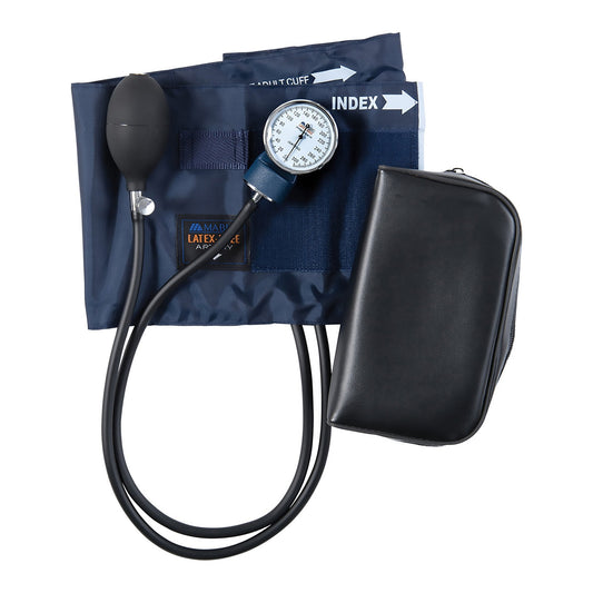 Aneroid Sphygmomanometer Unit MABIS Precision Thigh Cuff Nylon Cuff 41 - 61 cm Pocket Aneroid,  Packaging Type- Each