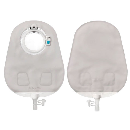 Urostomy Pouch SenSura Mio Click Two-Piece System Maxi Length Flat 50 mm Stoma Drainable, Packaging Type- Each
