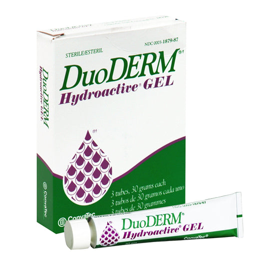 Hydrogel Wound Dressing DuoDERM Hydroactive 30 Gram Gel / Amorphous Gel / Amorphous Sterile,  Packaging Type- Box