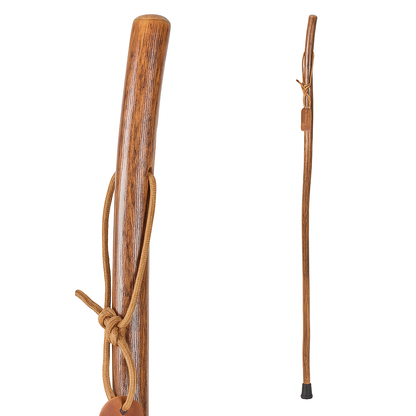 Walking Stick Brazos Free Form Wood 58 Inch Height Hickory