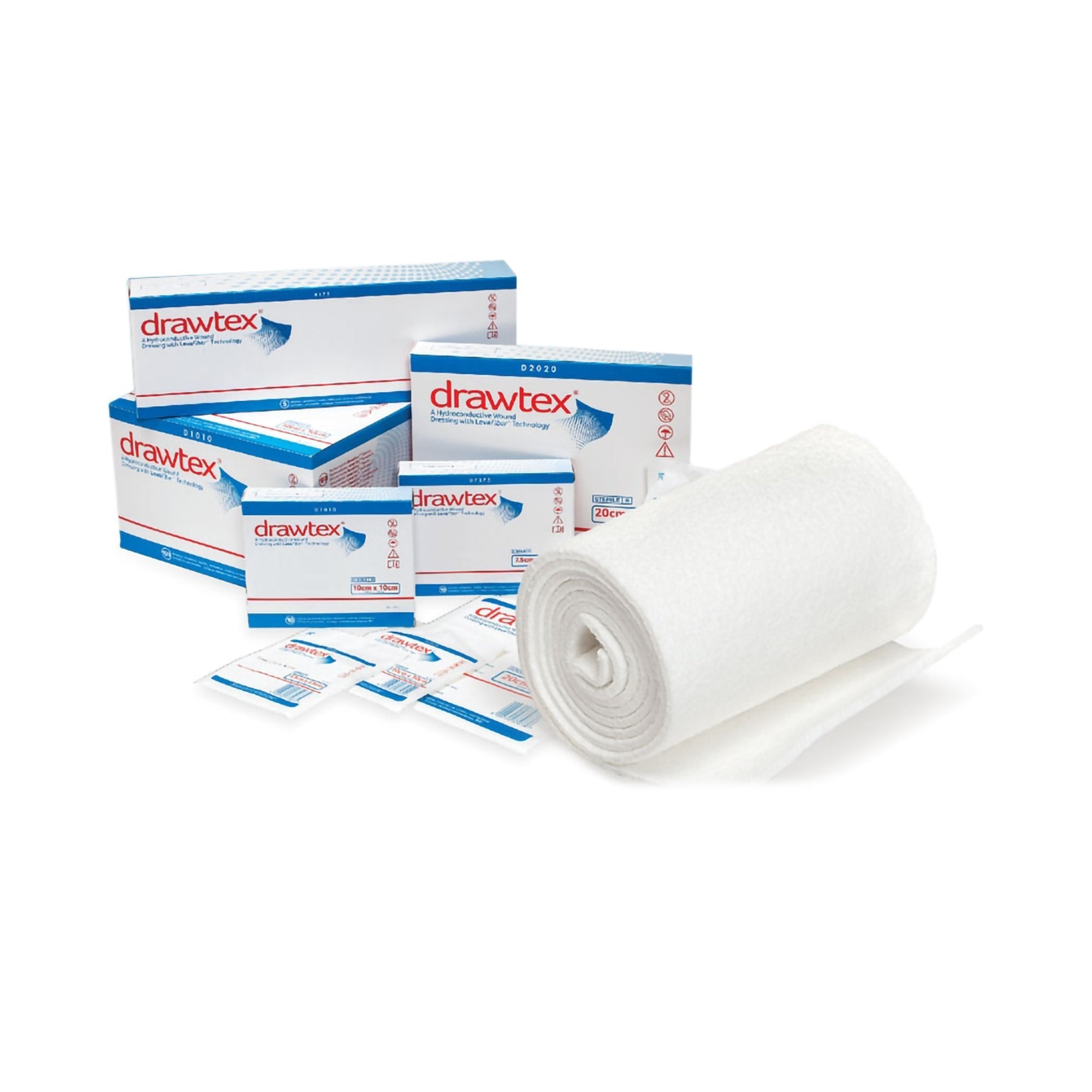 Hydroconductive Wound Dressing Drawtex 3/8 X 18 Inch Rope – Great Smile ...