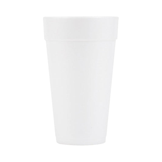 Drinking Cup Solo 20 oz. White Styrofoam Disposable, Packaging Type- Box