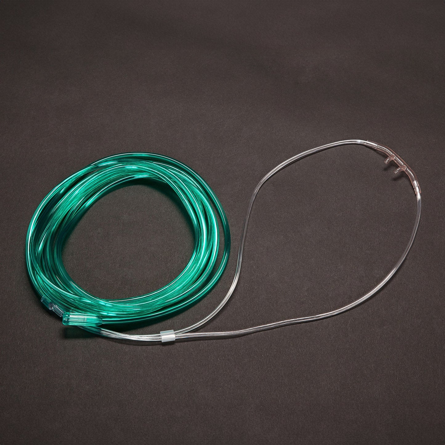 Nasal-Cannula-Salter-Style-Adult-Curved-Prong-/-NonFlared-Tip-14-Foot-O2-Line,  Packaging Type- Each