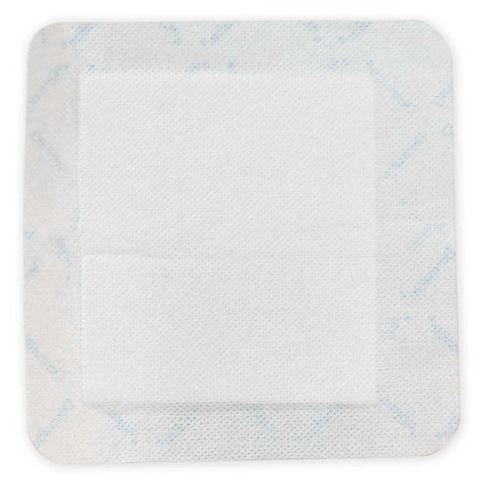 Island Dressing DermaRite Bordered Gauze 6 X 6 Inch Square NonSterile,  Packaging Type- Each
