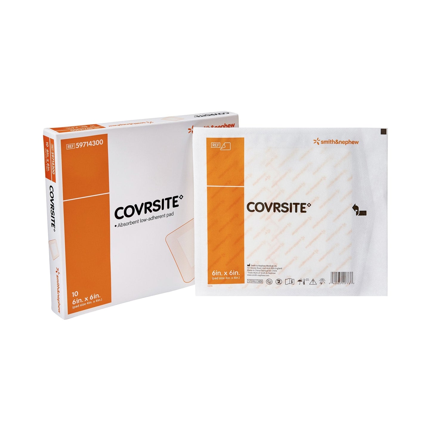 Composite Dressing Covrsite 6 X 6 Inch Square NonSterile,  Packaging Type- Each