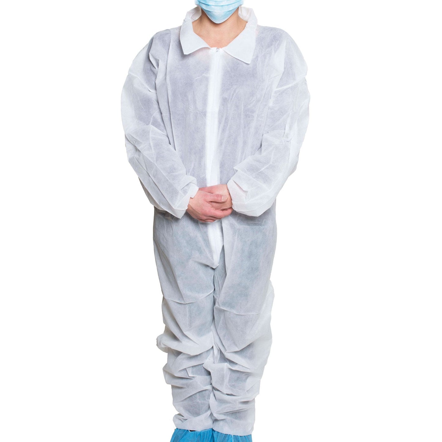 Coverall 3X-Large White Disposable NonSterile, Packaging Type- Box