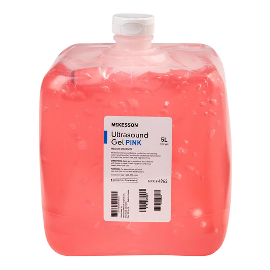 Ultrasound Gel McKesson Medium Viscosity 5 Liter Jug NonSterile, Packaging Type- Each