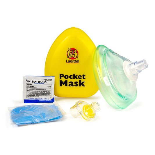 CPR Resuscitation Mask Kit Laerdal® Pocket Mask™, Packaging Type- Each