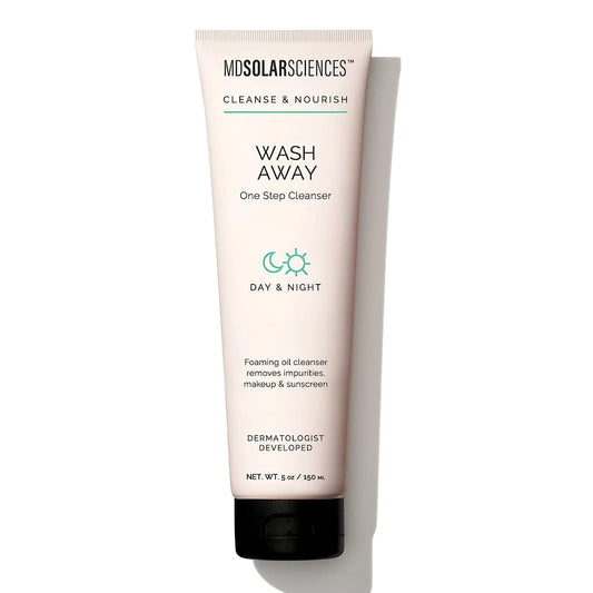 Facial Cleanser MDSolarsciences Wash Away One Step Gel 5 oz. Tube Unscented, Packaging Type- Pack