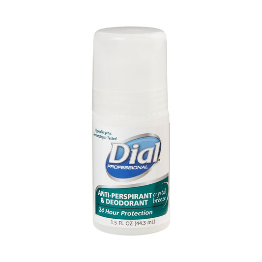 Antiperspirant / Deodorant Dial Roll-On 1.5 oz. Crystal Breeze Scent,  Packaging Type- Each