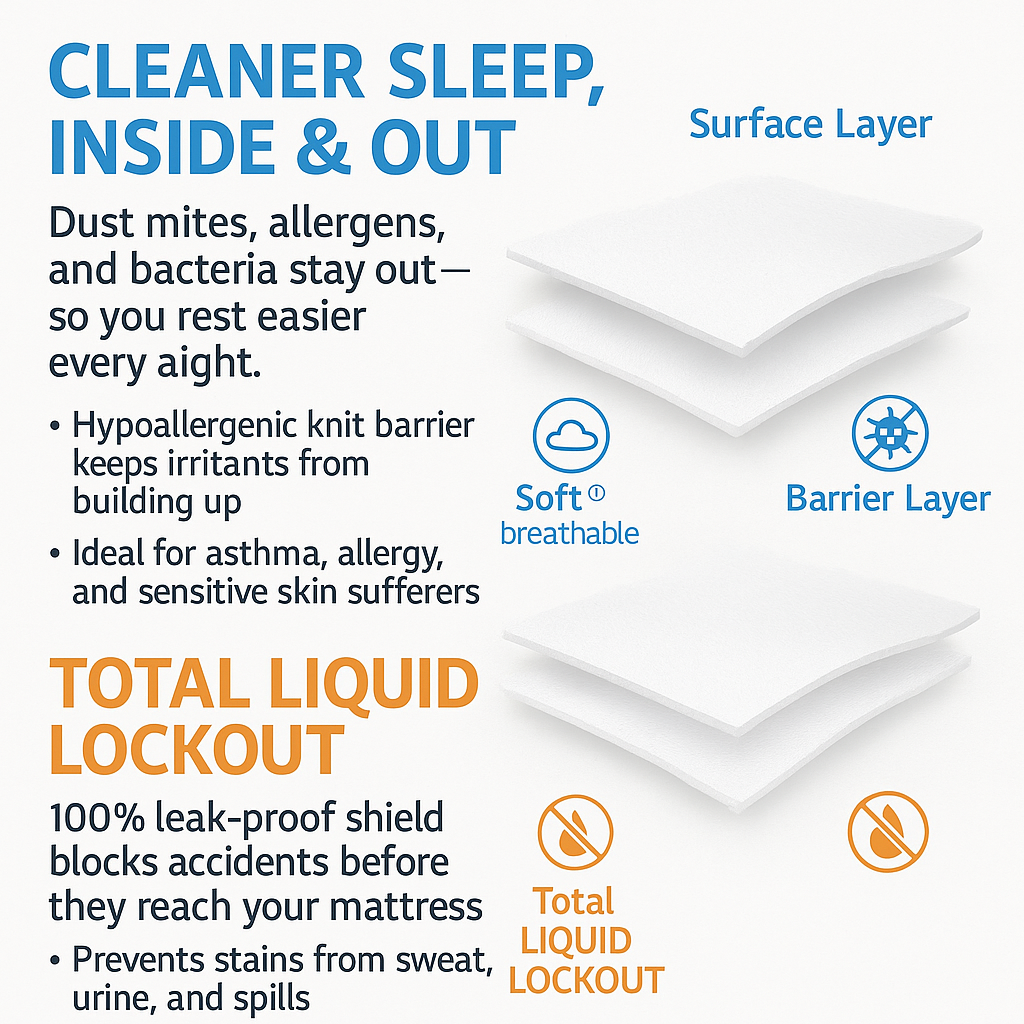 Great Health Waterproof Mattress Protector