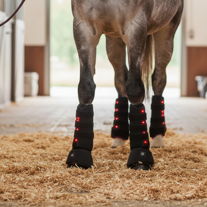 EquiRelief Red Light Therapy Wrap – Leg Recovery for Horses