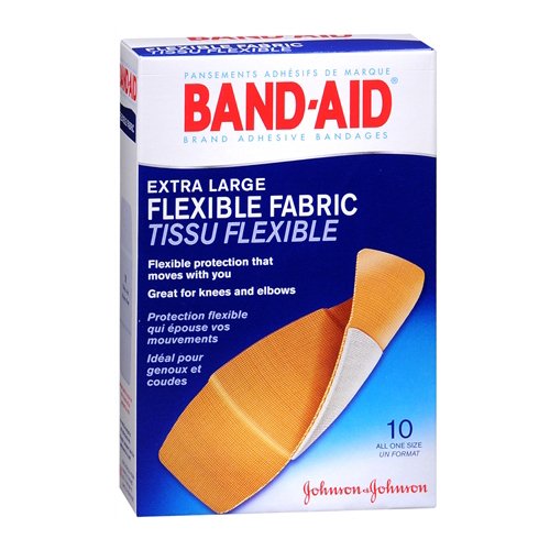 Adhesive Strip Band-Aid Flexible Fabric 1-3/4 X 2 Inch Fabric Rectangle Tan Sterile, Packaging Type- Box