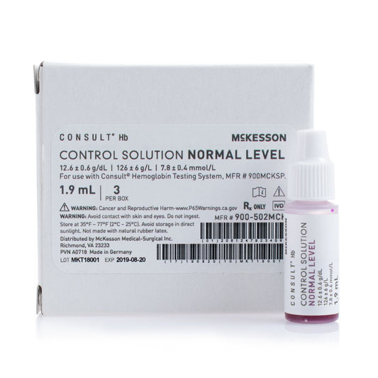 Control Consult Hb Hemoglobin Normal Level 3 X 1.9 mL, Packaging Type- Box