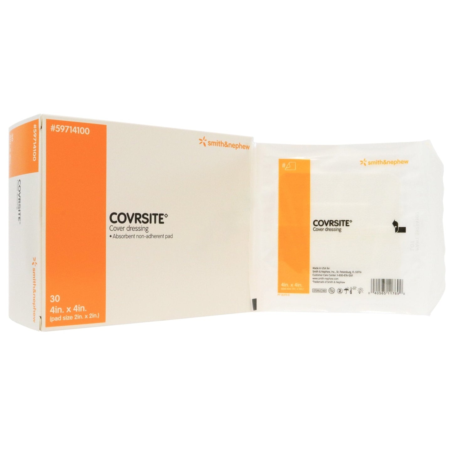 Composite Dressing Covrsite 4 X 4 Inch Square Sterile, Packaging Type- Each