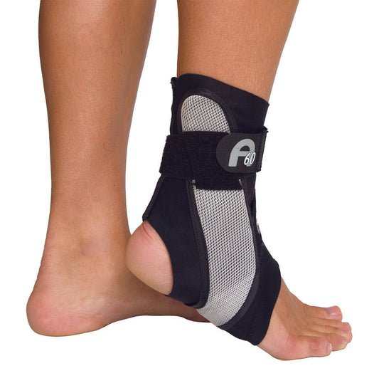 Ankle Support Aircast® A60™ Large Strap Closure Male 12 and Up / Female 13-1/2 and Up Left Ankle, Packaging Type- Each