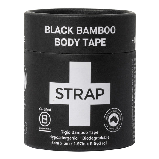 Athletic Tape Strap Black 1.97 Inch X 5-1/2 Yard Bamboo Fiber NonSterile, Packaging Type- Box
