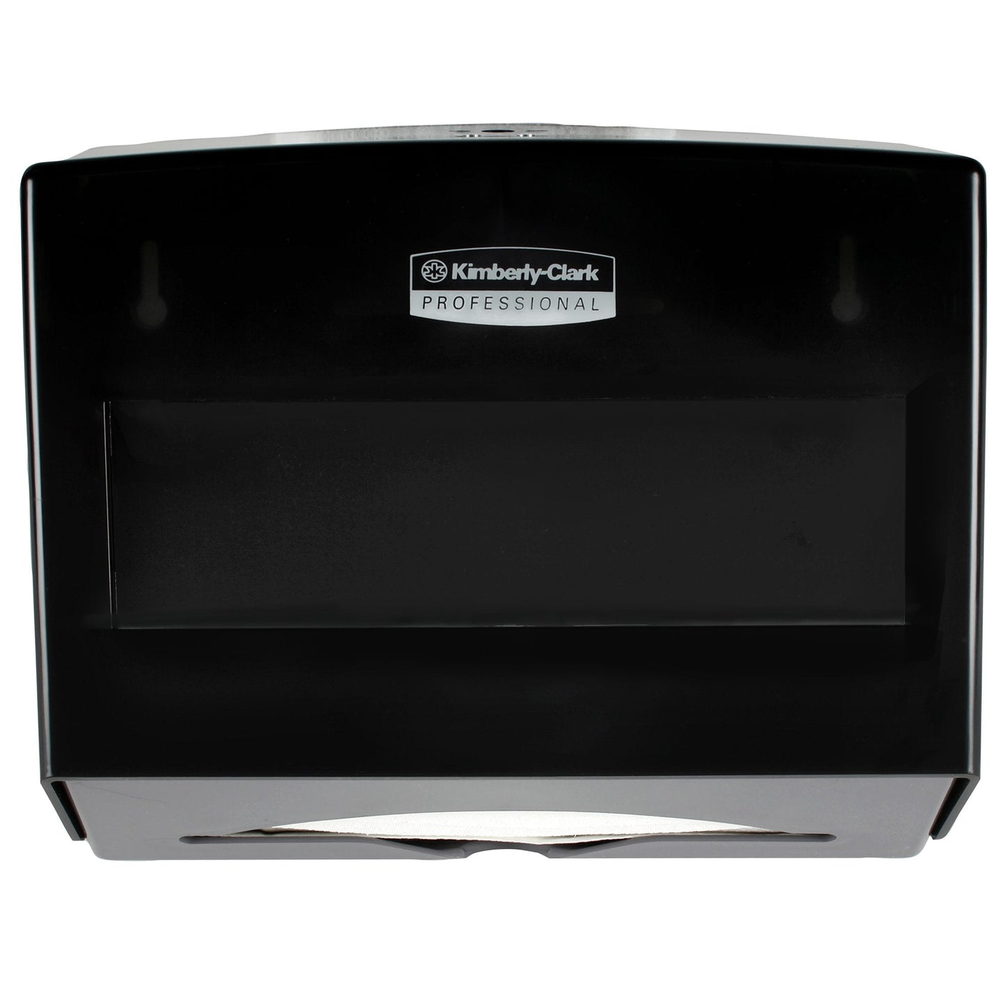 Paper Towel Dispenser K-C PROFESSIONAL SCOTTFOLD Smoke Plastic Manual Pull Wall Mount, Packaging Type- Case