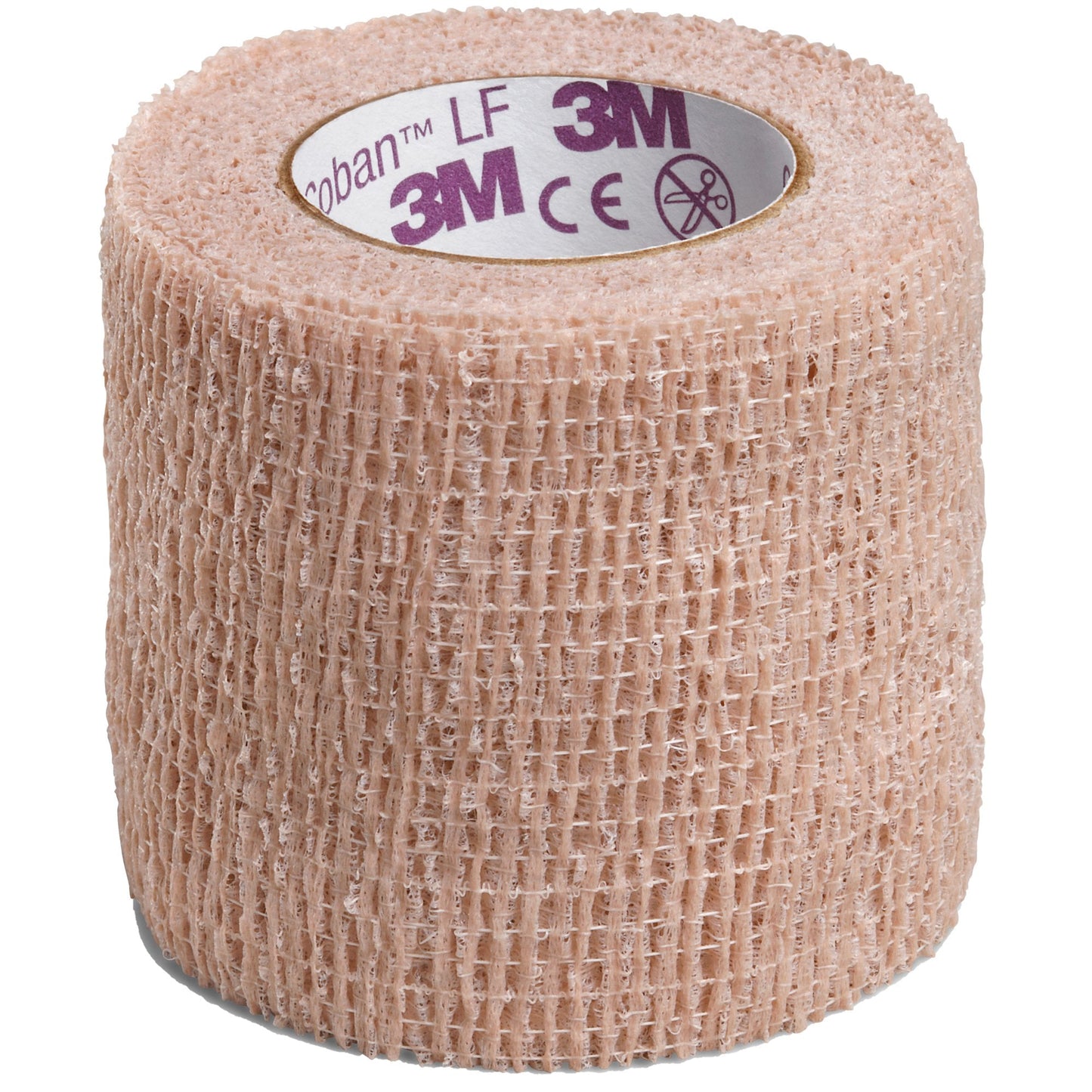 Cohesive Bandage 3M™ Coban™ LF 2 Inch X 5 Yard Self-Adherent Closure Tan NonSterile Standard Compression, Packaging Type- Each