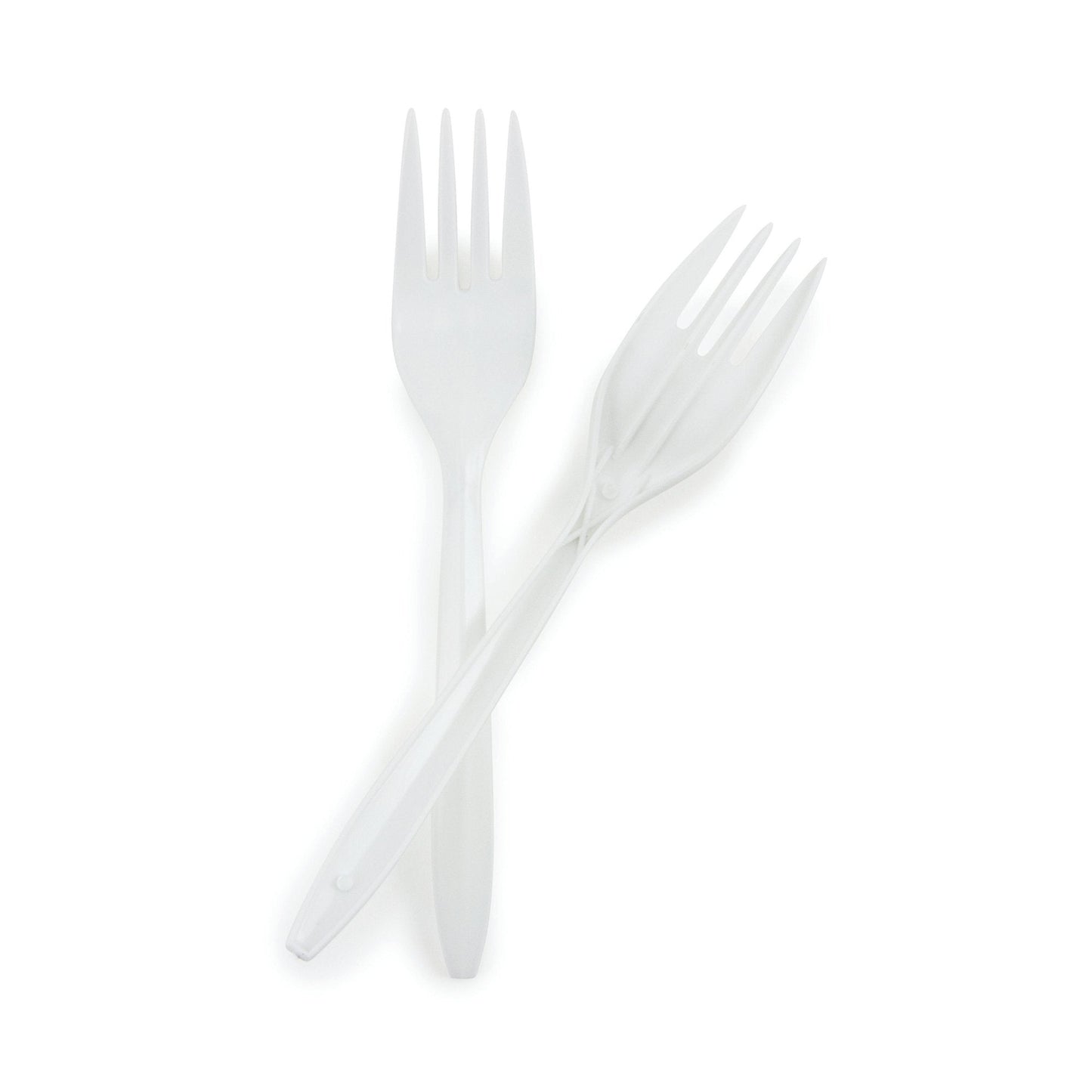 Fork McKesson Medium Weight White Polypropylene, Packaging Type- Case
