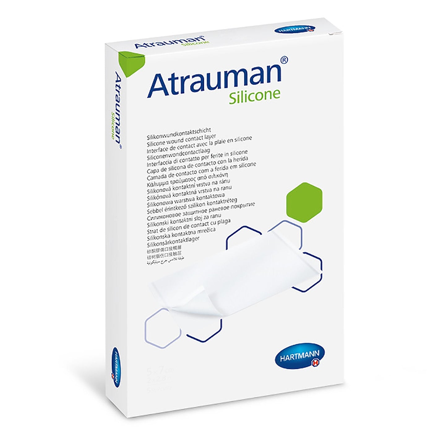 Wound Contact Layer Dressing Atrauman Silicone 3 X 4 Inch Sterile,  Packaging Type- Box