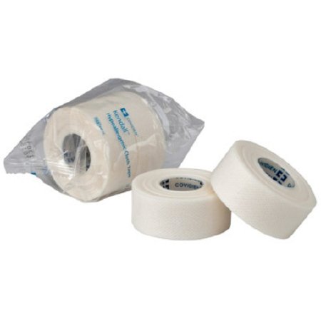 Hypoallergenic Medical Tape Kendall™ Hypoallergenic White 2 Inch X 10 Yard Cloth NonSterile,  Packaging Type- Each