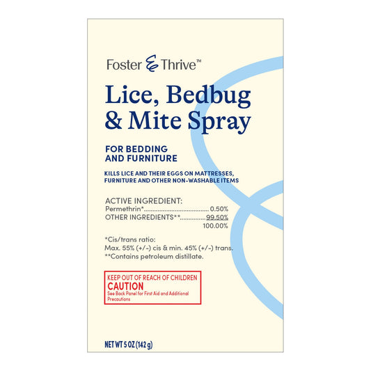 Foster & Thrive Lice Treatment for Durable Goods Aerosol Spray Liquid 5 oz. Can NonSterile, Packaging Type- Each